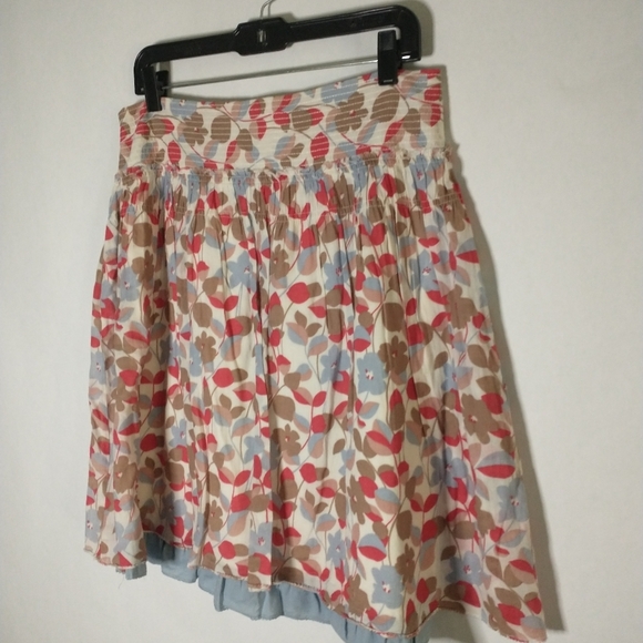 American eagle floral lined skirt size 4 - Picture 5 of 9